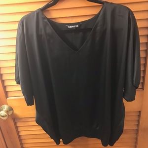 NWOT Black Express Blouse